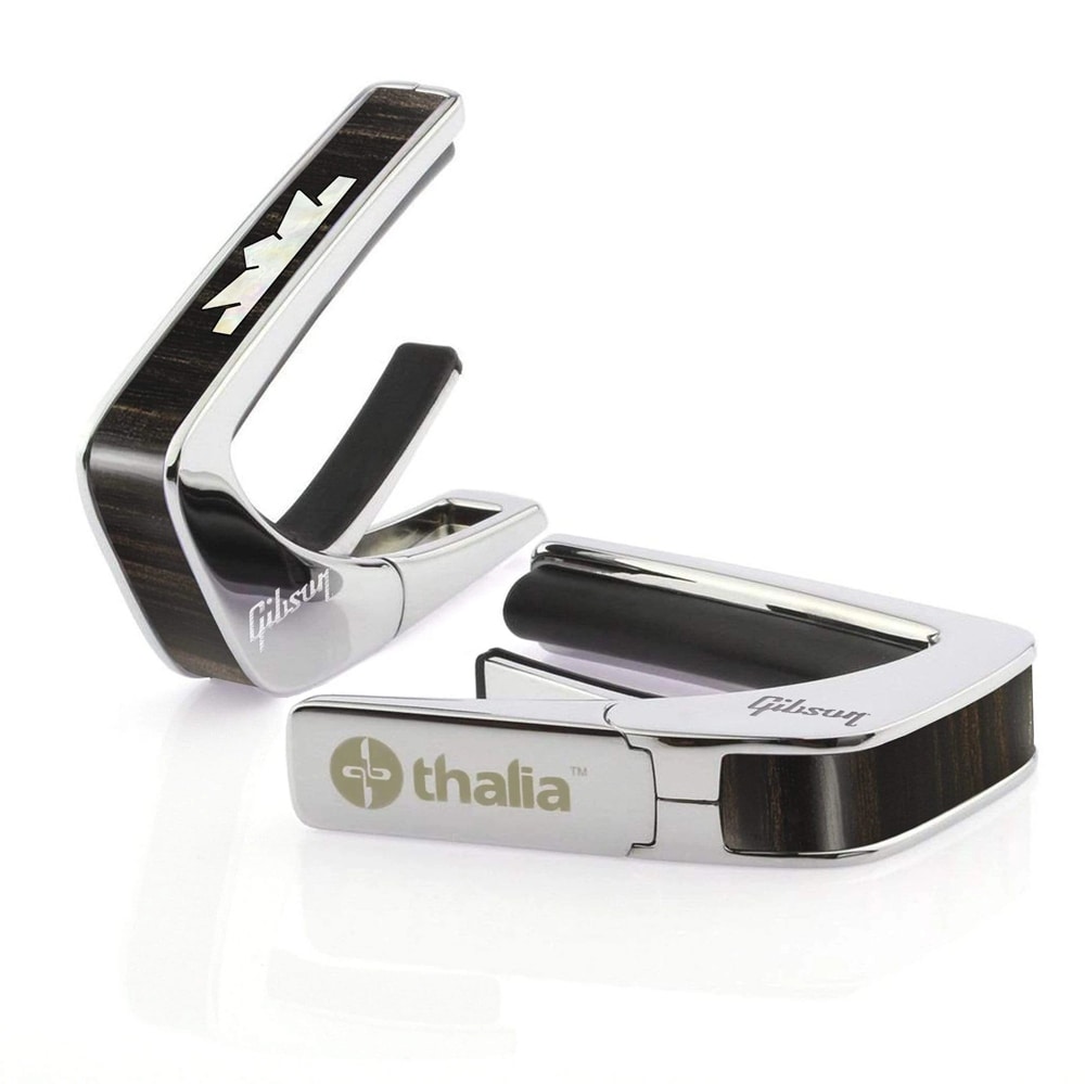 タリア カポ ギブソン ライセンスド・モデル Thalia Capos Gibson CROWN BLACK EBONY / Chrome 【数量限定/フレッドパッド フルセット】