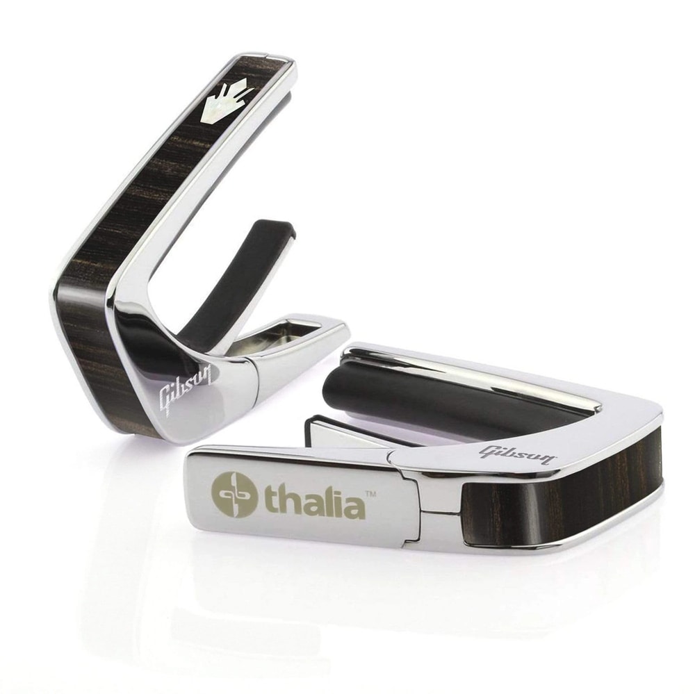 タリア カポ ギブソン ライセンスド・モデル Thalia Capos Gibson HOLLY Series / Chrome / ギター 12インチフレットパッド付属