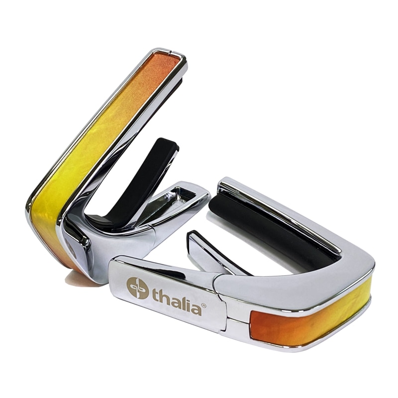 タリア カポ Thalia Capos Limited Series SUNRISE SHELL / Chrome / CH-SUNRISE SHELL ギター 12インチフレットパッド付属