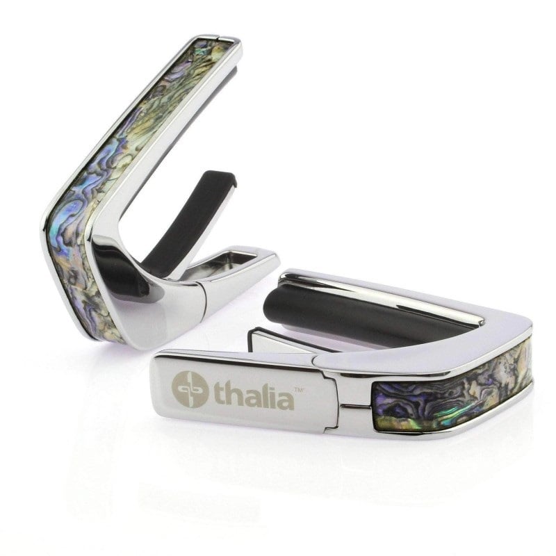 タリア カポ Thalia Capos Exotic Shell Series DRAGON ABALONE / Chrome / ギター 12インチフレットパッド付属