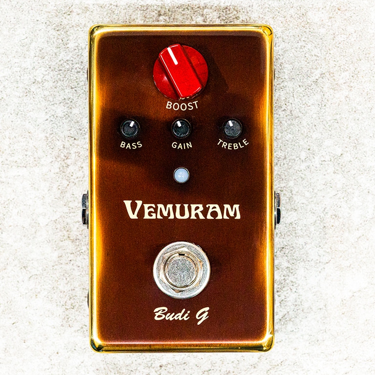 VEMURAM Budi-G [’’Gritty Gain’’ BOOST Pedal]