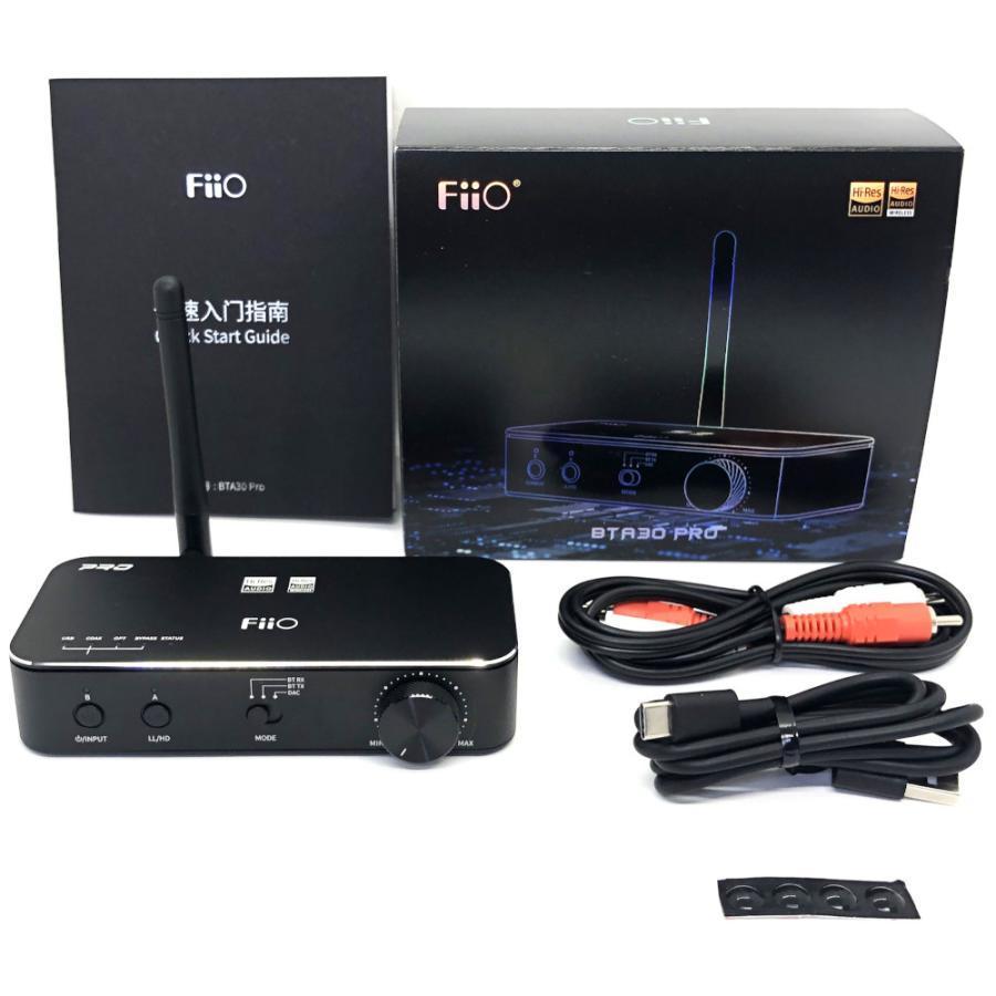 《アウトレット品》 FIIO BTA30 Pro Bluetooth ワイヤレス レシーバー トランスミッター USB DAC (FIO-BTA30PRO) 国内正規品