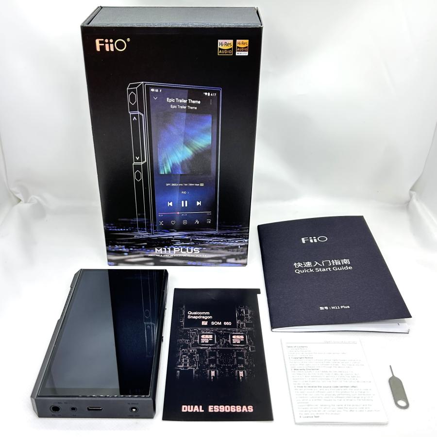 《アウトレット品》FIIO デジタルオーディオプレーヤー M11 Plus ESS (FIOM11PLES B)