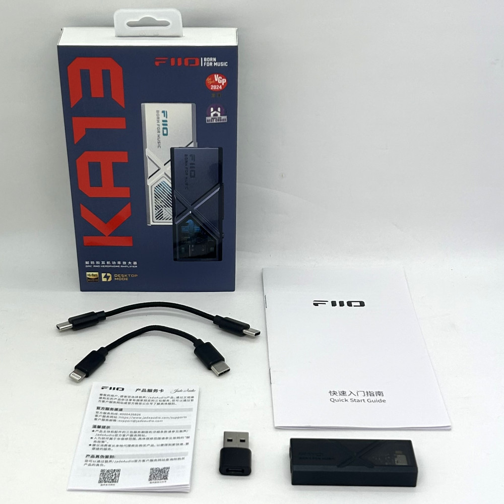 《アウトレット品》 ヘッドホンアンプ FIIO USB DAC 内蔵 KA13 ブラック (FIO-KA13-B)