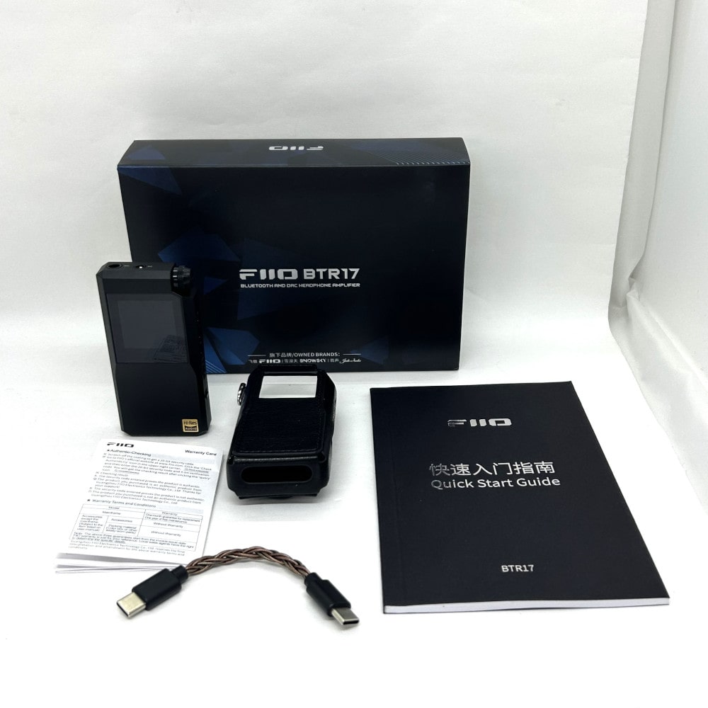 《アウトレット品》 FIIO Bluetooth アンプ BTR17 ブラック (FIO-BTR17-B）国内正規品