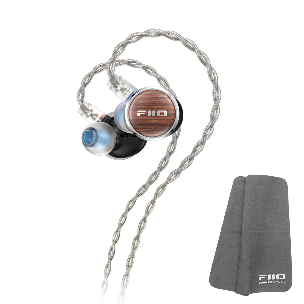 《2/21発売》 FIIO インイヤーモニター型 イヤホン FP3 Walnut (FIO-IEM-FP3-W) 天然木フェイスプレート 《ロゴ入りクロスプレゼント》