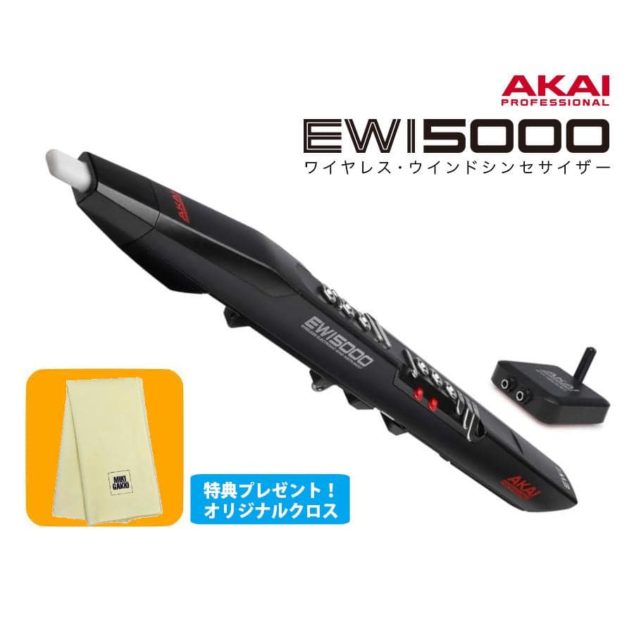 AKAI EWI 5000 ウインドシンセサイザー EWI5000J アカイ《オリジナルクロスプレゼント！》