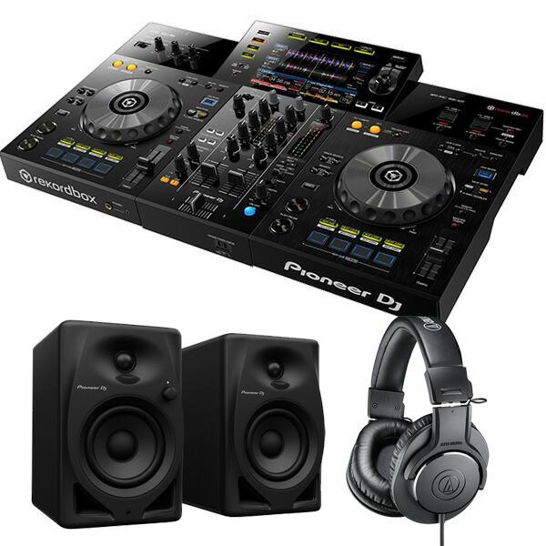 Pionner オールインワンDJシステム XDJ-RR + ヘッドホンATH-M20 + スピーカーDM-40D セット