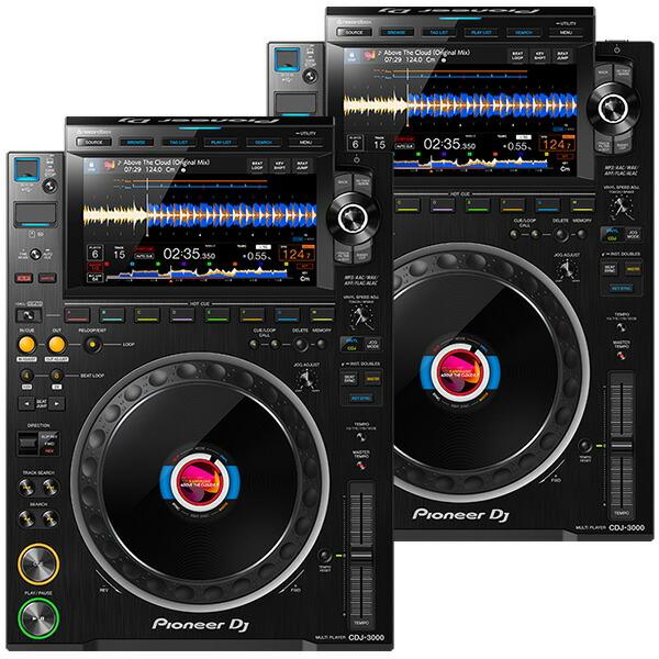 Pioneer プロフェッショナル DJマルチプレーヤー CDJ-3000 × 2台 セット