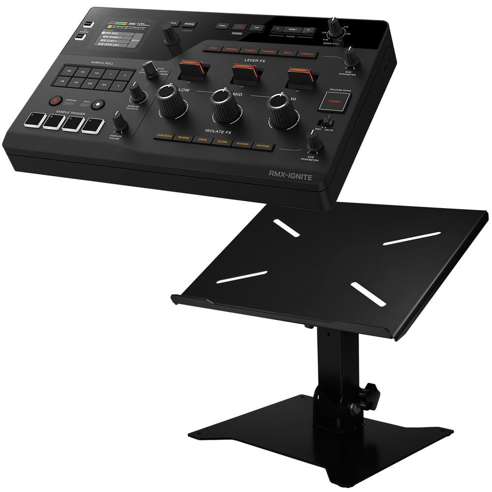 AlphaTheta アルファシータ RMX-IGNITE エフェクター + Pioneer DJスタンド DJC-STS1 セット