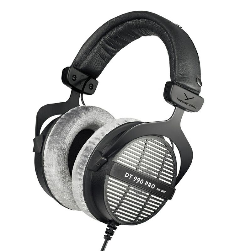 beyerdynamic ベイヤー NEW DT 990 PRO 250Ω マスタリング用スタジオ・ヘッドホン 開放型【国内正規品 2年保証モデル】