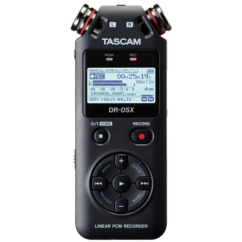 TASCAM タスカム DR-05X ステレオオーディオレコーダー/USBオーディオインターフェース