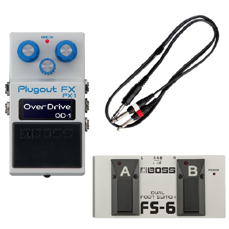 PX-1 Plugout FX + FS-6 Dual Footswitch セット