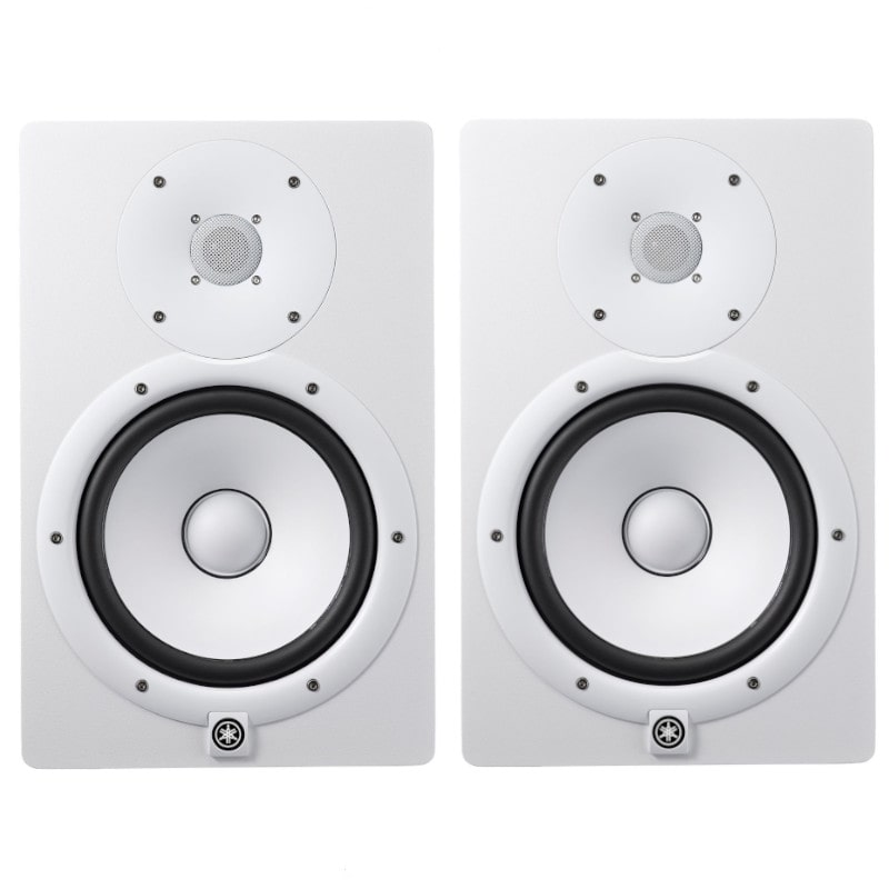 YAMAHA ヤマハ HS8IW 白 スタジオ モニタースピーカー パワーアンプ内蔵 【2本set】 吊金具用ポイント M8 x8