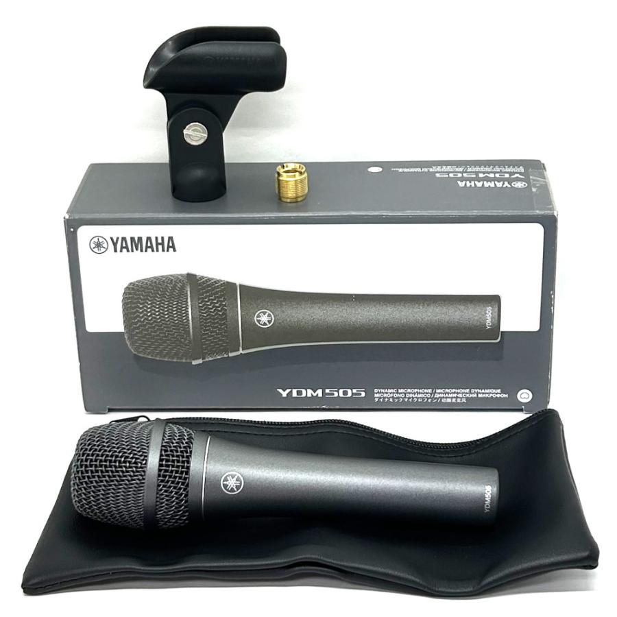 《中古品》ダイナミックマイク YAMAHA ヤマハ YDM505 ブラック