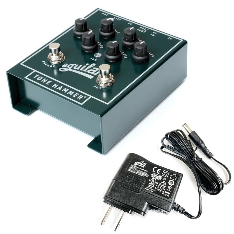 Aguilar アギュラー TONE HAMMER [PREAMP / DIRECT BOX] + AC Adapter 専用アダプター セット ※台数限定特価