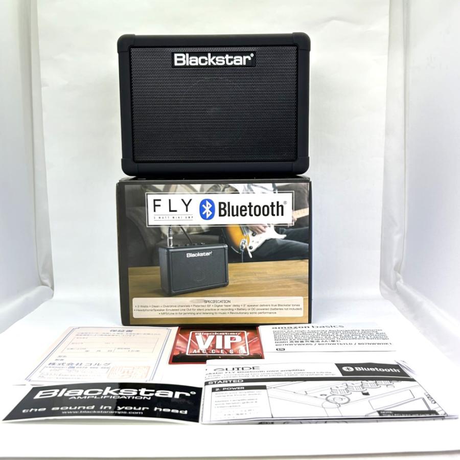 《アウトレット品》Blackstar ブラックスター FLY3 Bluetooth 小型ギターアンプ (単三電池なし)