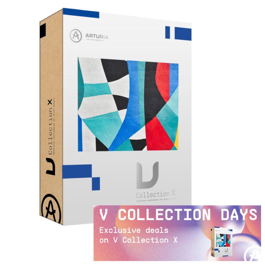 《期間限定特価！》Arturia V COLLECTION X (10 テン)《ダウンロード版》