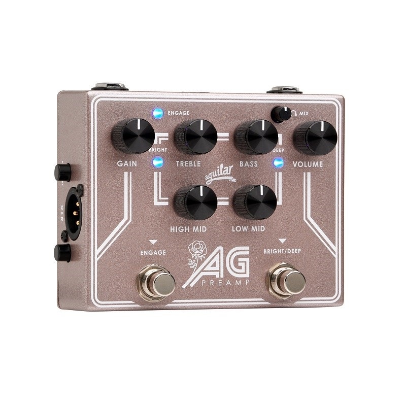 Aguilar アギュラー AG PREAMP / DI PEDAL BCAM [ Breast Cancer Awareness Edition ] 限定品