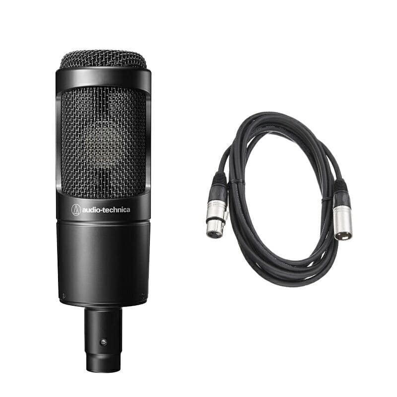 オーディオテクニカ audio-technica コンデンサーマイク AT2035 + 3mケーブル セット