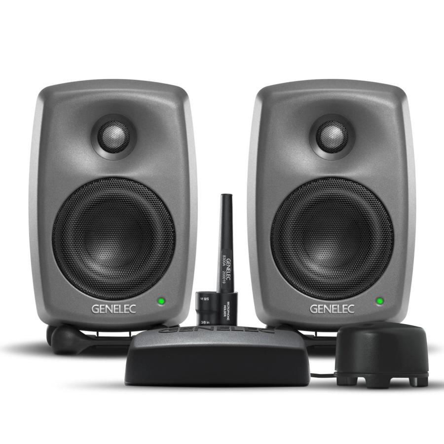 Genelec スピーカー アクティブ モニター 8320APM GLM Studio ダーク・グレー バンドル・パッケージ