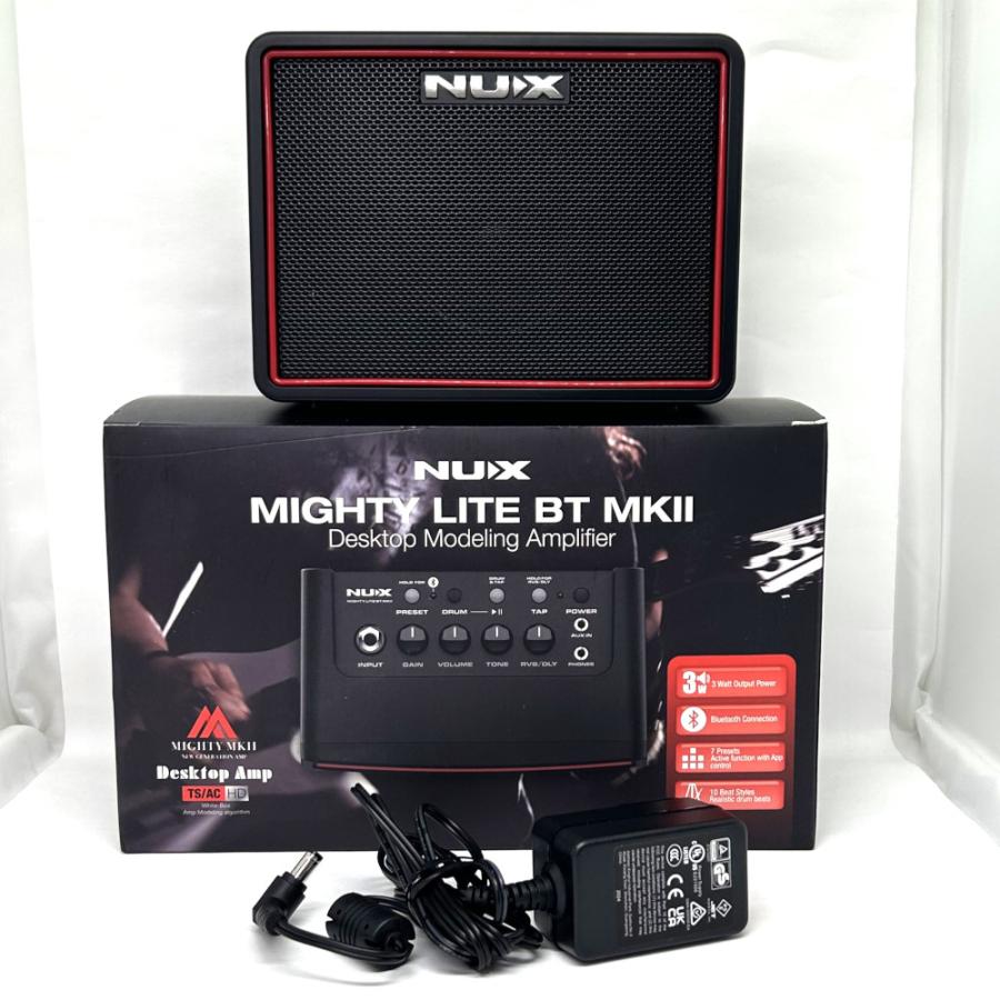 《アウトレット品》 小型 ギターアンプ Bluetooth 搭載 アプリコントロール対応 NUX ニューエックス MIGHTY LITE BT MKII