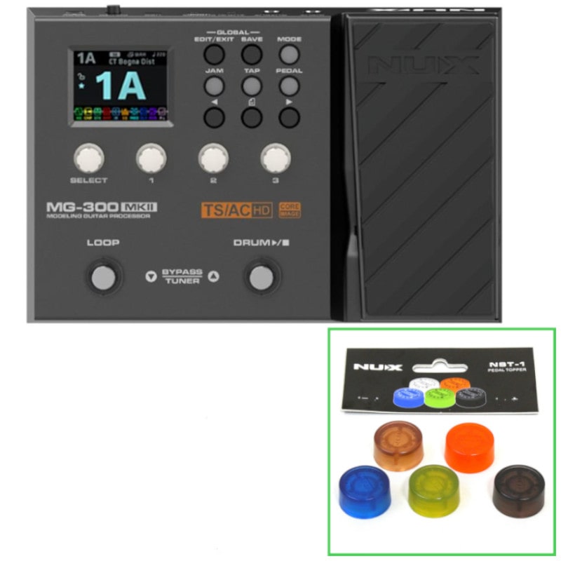 《創業200周年謝恩 NST-1付》 NUX MG-300MKII アンプモデラー FX モデリング ギター エフェクター