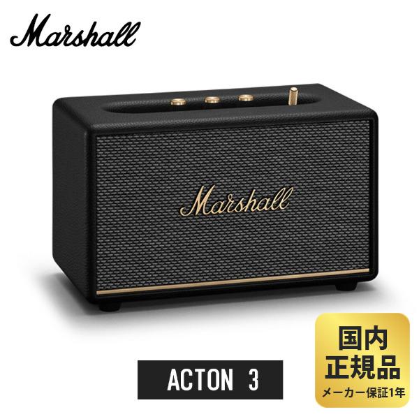 マーシャル Marshall ACTON3 Bluetooth ブラック アクトン Black