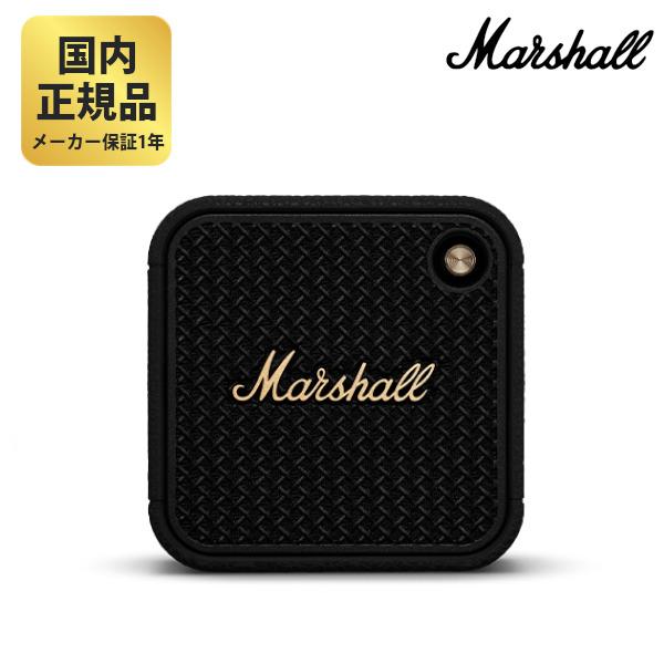 Marshall マーシャル スピーカー Willen 2 (Black and Brass) ブラック