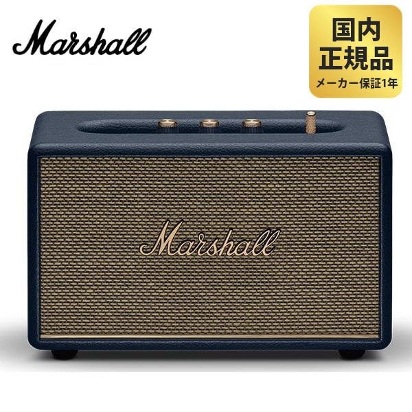 マーシャル スピーカー Marshall ACTON3 Bluetooth ミッドナイトブルー アクトン3