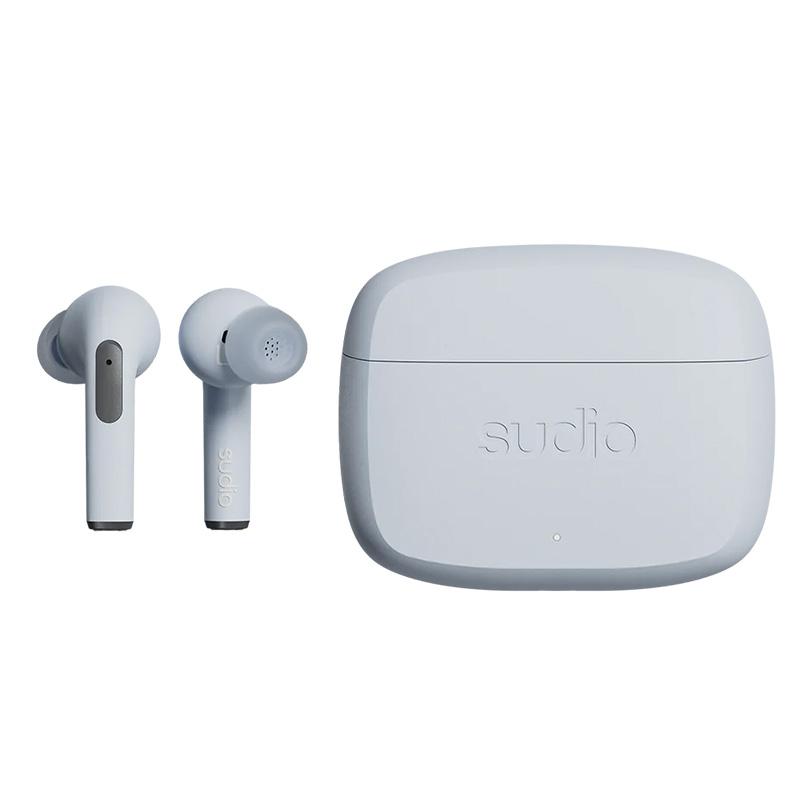 SUDIO ワイヤレス イヤホン N2 PRO スチールブルー Bluetooth5.2 ANC機能 IPX4レベル防水設計【国内正規品】