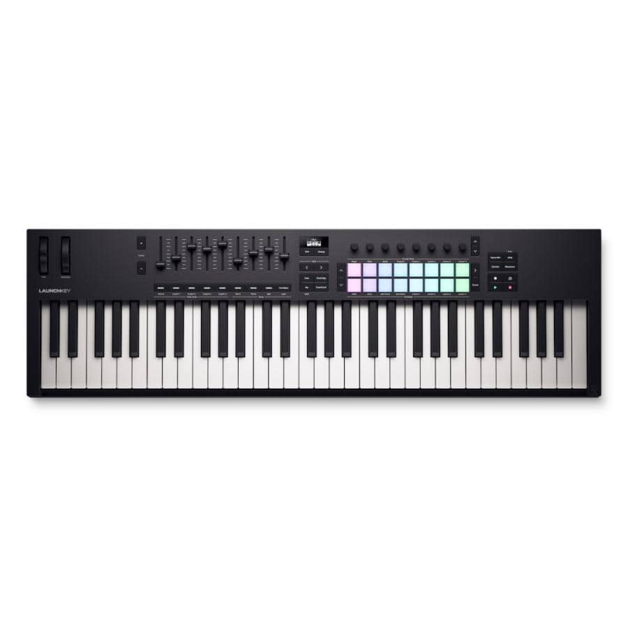 NOVATION ノベーション Launchkey 61 MK4 MIDIキーボード 61鍵盤 メーカー保証3年