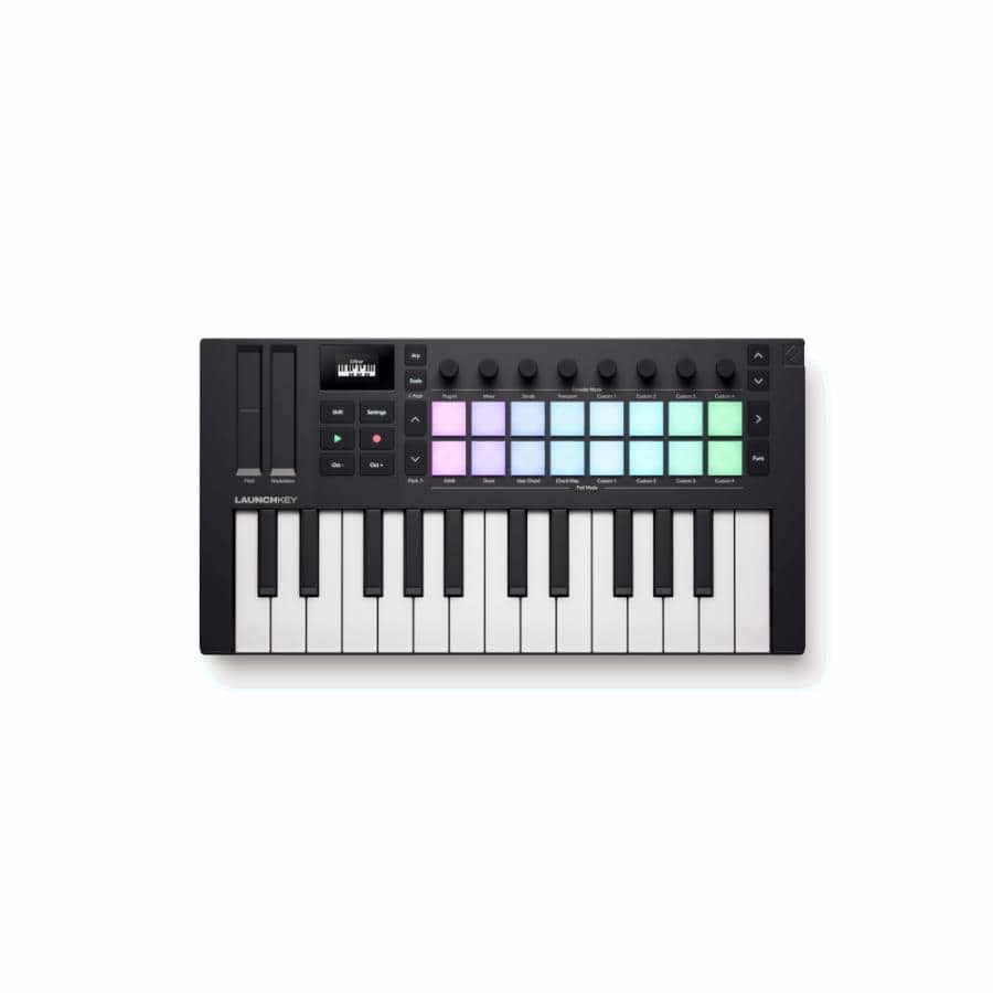 NOVATION ノベーション Launchkey Mini 25 MK4 MIDIキーボード 25鍵盤 メーカー保証3年