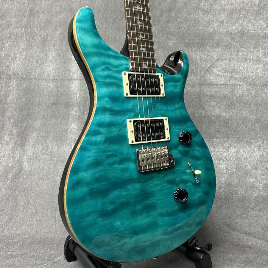 ギター エレキギター PRS ポールリード スミス SE Custom 24 Quilt - SA - Sapphire 専用GIGBAG付 2023製 《画像の商品をお届けします》