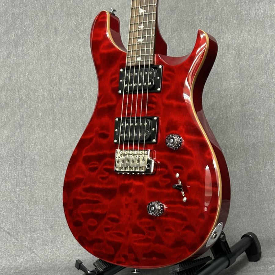 ギター エレキギター ポールリードスミス PRS SE Custom 24 Quilt - RU - Ruby 専用GIGBAG付 2024製 《画像の商品をお届けします》