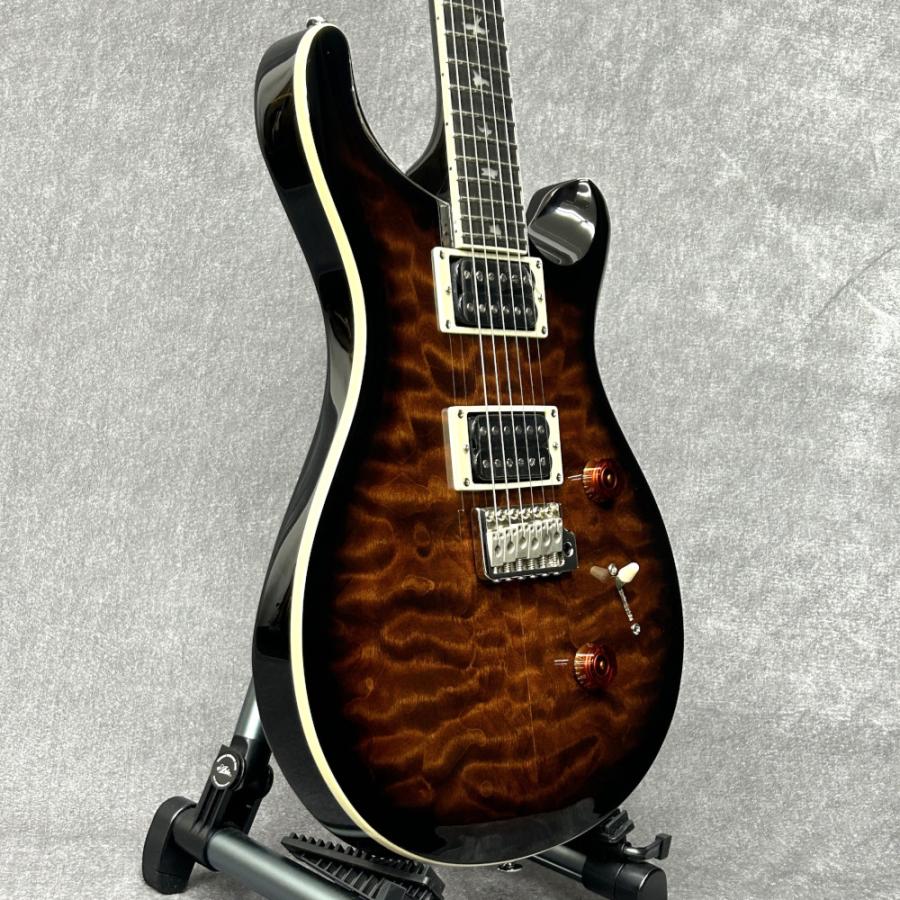 エレキギター ポールリードスミス PRS SE Custom 24 Quilt Package - BG - Black Gold Sunburst 専用GIGBAG付2023製 《画像の商品をお届けします》