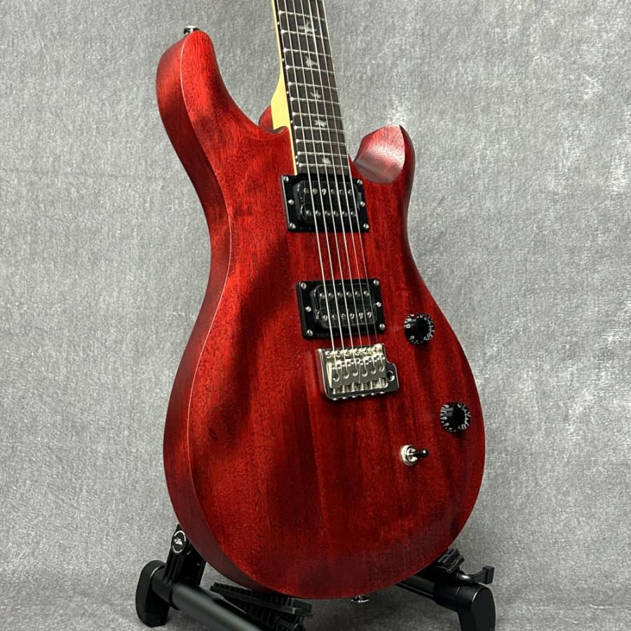 エレキギター エレキ ギター PRS ポールリードスミス SE CE24 STANDARD SATIN - VC - Vintage Cherry #7212　2023製 《画像の商品をお届けします》