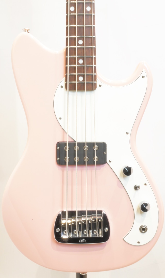 Fullerton Deluxe Fallout Bass “Short Scale”/ Shell Pink