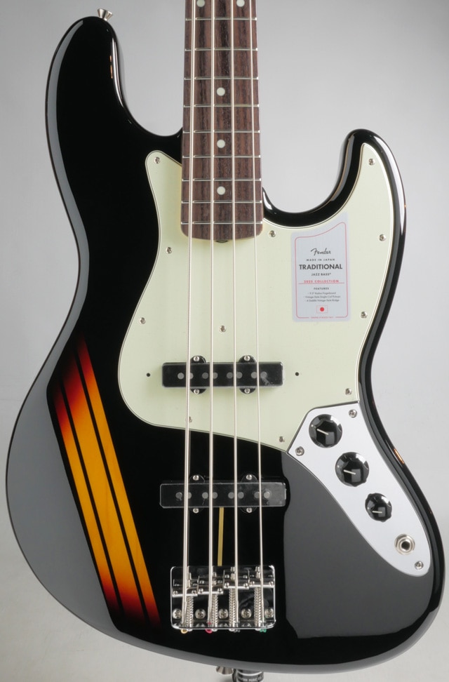 MADE IN JAPAN TRADITIONAL 2025 Collection '60s JAZZ BASS (Competition Black / 3CSB)