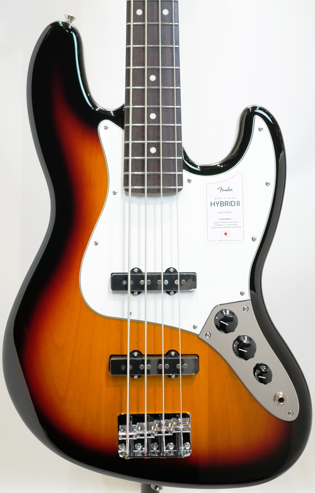 MADE IN JAPAN HYBRID II JAZZ BASS / 3-Color Sunburst