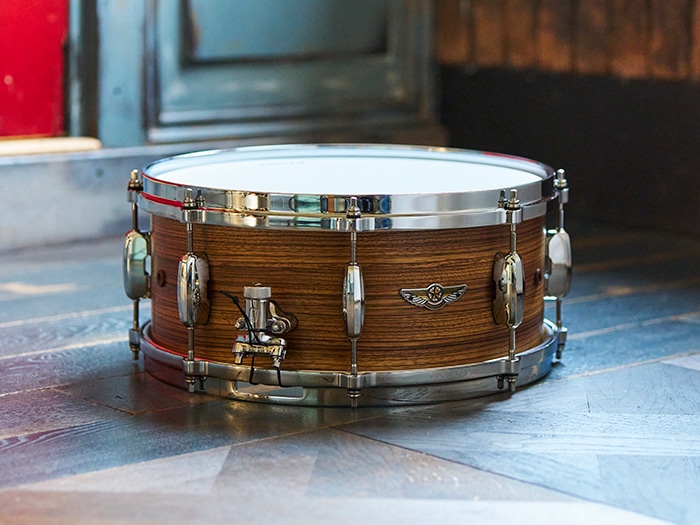 TLZ146-OZW STAR Snare Drum / Solid Zebrawood 14"×6"