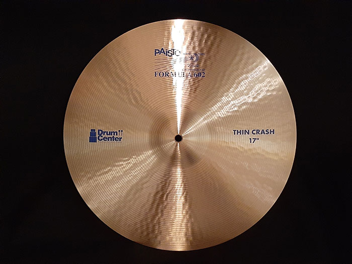 【200周年限定復刻モデル】Blue Label  Formula 602 17" Thin Crash