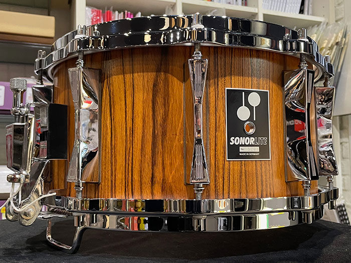 【VINTAGE】LD547x Sonorlite Palisander Rosewood Scandinavian Birch Shell Snare Drum 14"×7.25"