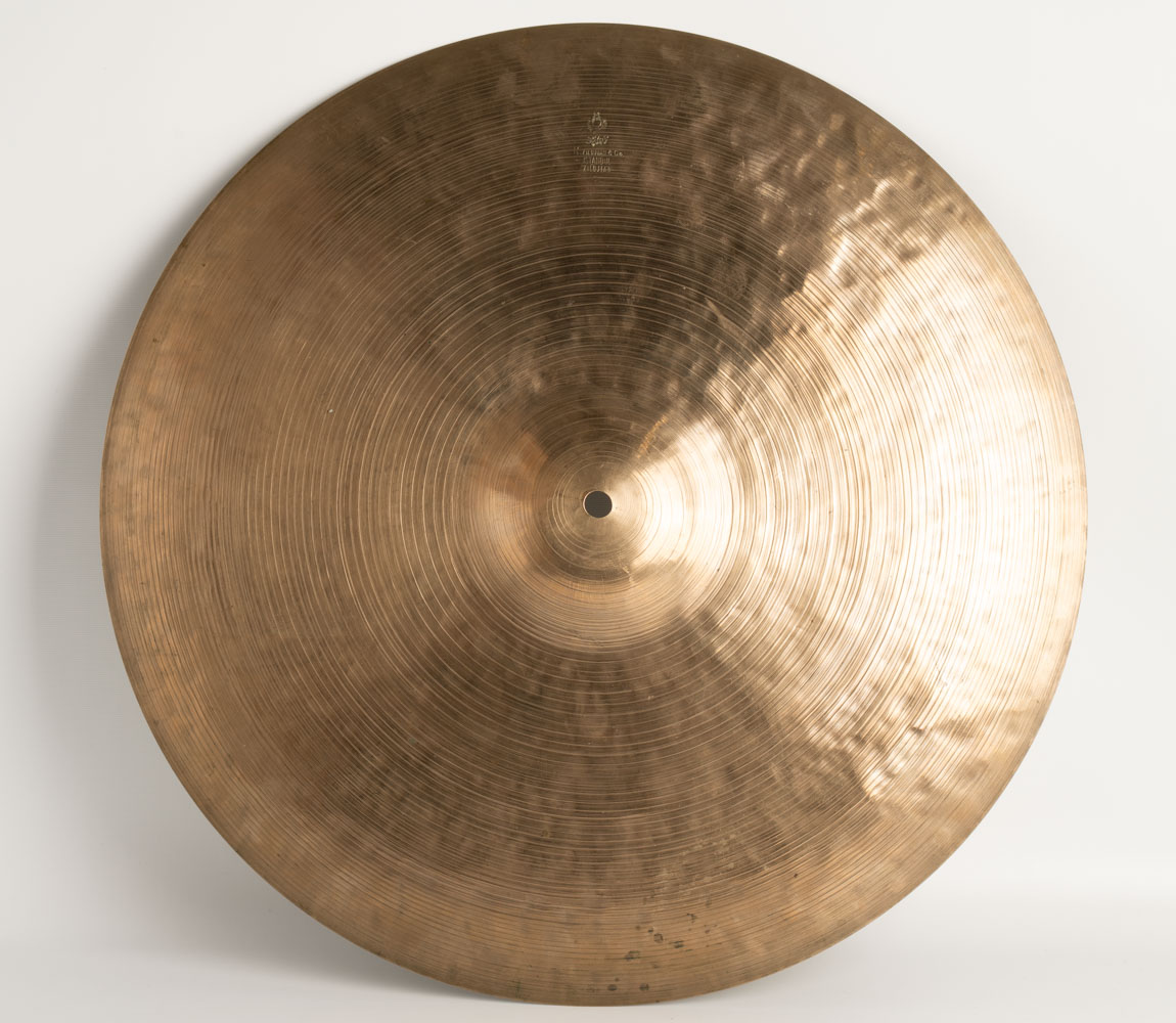 【VINTAGE】1967-77' K Zildjian Istanbul 20" Medium Thin Ride New Stamp 1,757g