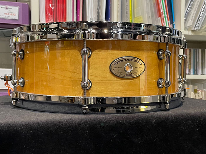 【中古品】CLR1450ST Custom Classic Legend One-Pice Maple Snare Drum 14"×5"