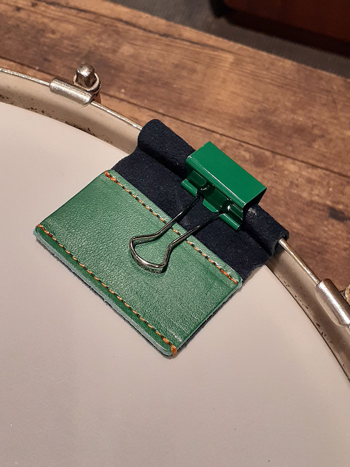 【小さなミュート】MINI HOOP CLIP MUTE GREEN MK-068G-G クリップ付