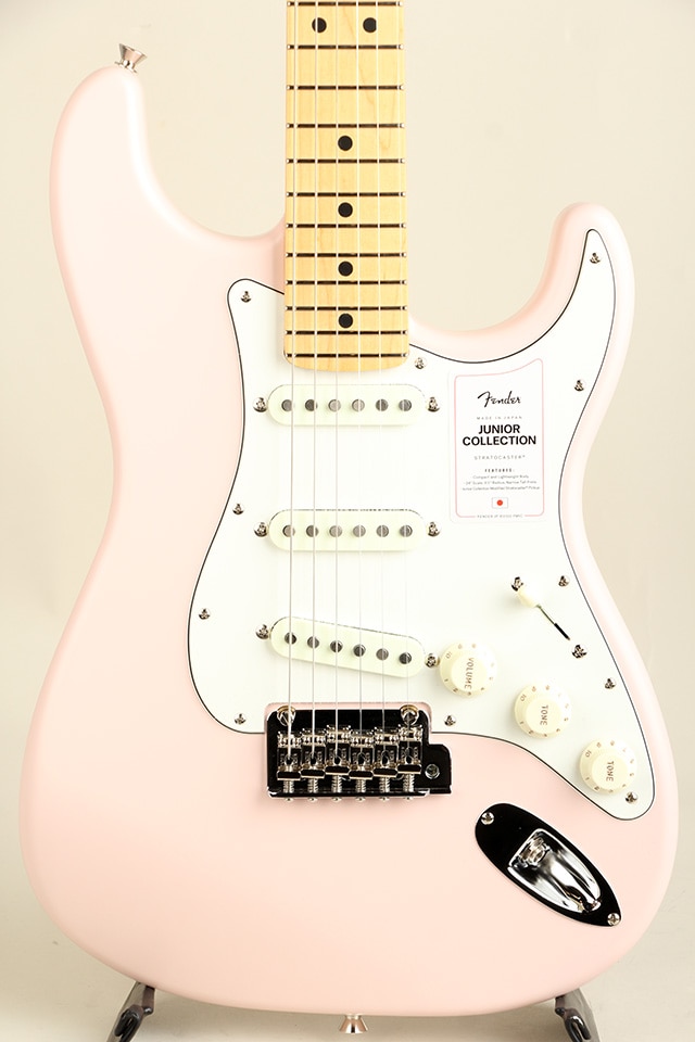 Made in Japan Junior Collection Stratocaster MN Satin Shell Pink 【S/N JD25003197】