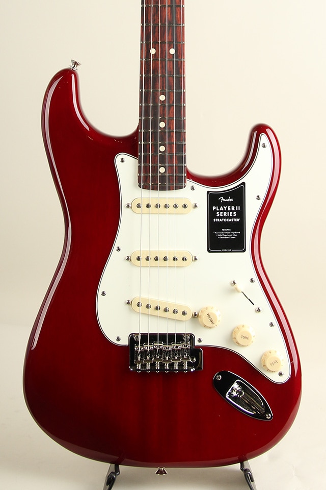 Player II Stratocaster RW Transparent Cherry Burst【S/N MXS24068627】