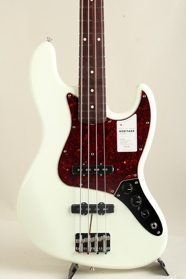 Made in Japan Heritage 60s Jazz Bass RW Olympic White【JD24026601】