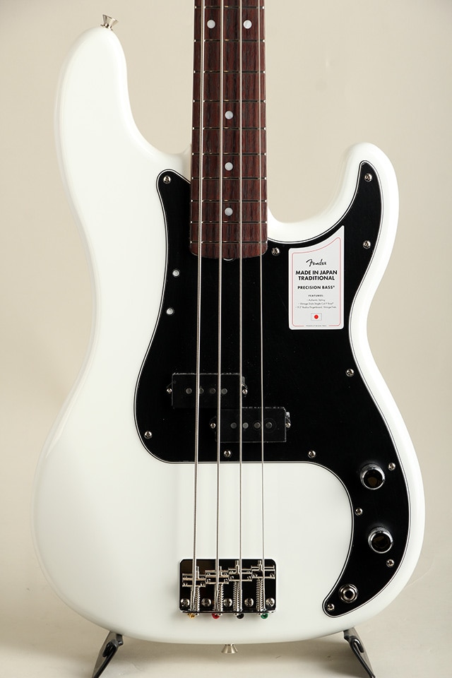 Made in Japan Traditional 70s Precision Bass RW Arctic White